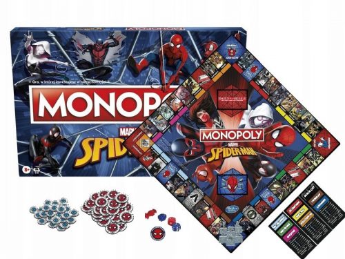  Hasbro Monopoly: gioco da tavolo Marvel Spider-Man