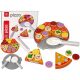  Set Pizza Puzzle In Legno Accessori Rapa