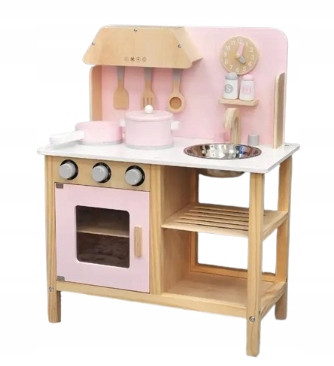  Cucina per bambini ACCESSORI CUCINA VINTAGE IN LEGNO (W025)