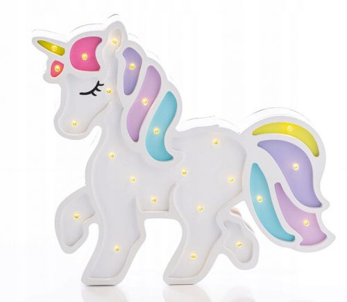  LAMPADA NOTTURNA IN LEGNO Unicorno HappyHippo