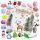  Calendario dell'avvento Kinder BAMBINI 24 GNIOTKI SQUISHY SQU