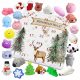  Calendario dell'avvento Kinder BAMBINI 24 GNIOTKI SQUISHY SQU