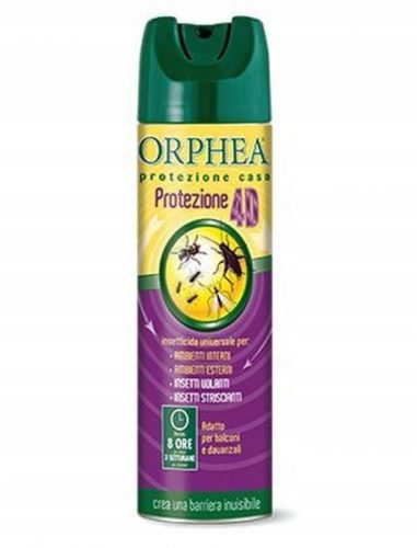 Repellente per insetti - Spruzzatore, aerosol contro scarafaggi, zecche, formiche, cimici, pesciolini d'argento Orfea