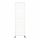 Griglia, supporto, display premium su ruote. 60 x 200. Bianco