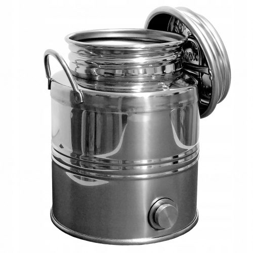  Botte IN ACCIAIO INOSSIDABILE BUBBLE Botte INOX Contenitore da 3 litri per vino whisky moonshine