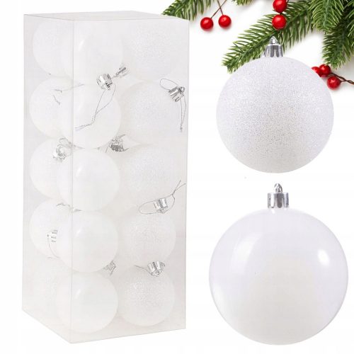  PALLE DI NATALE PER ALBERO DI NATALE 8cm SET DA 20 PALLE DI NATALE INFRANGIBILI