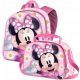  ZAINO BAMBINO MINNIE MOUSE 3D PREMIUM DISNEY + BORSA A MANO MINNIE MOUSE BORSA 3D PREMIUM DISNEY