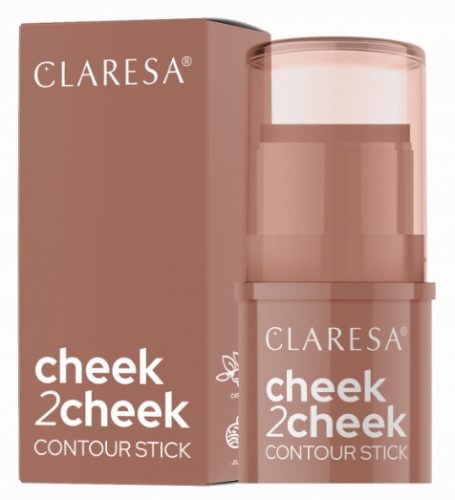  Claresa Cheek 2 Bronzer Stick per guance 02 Cioccolato al latte