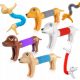  Tubi POP TUBE SENSORY DOG ELASTICIZZATI