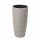  Vaso da fiori Lamela 40 cm x 40 x 78 cm diametro 40 cm in plastica tonalità marrone e beige