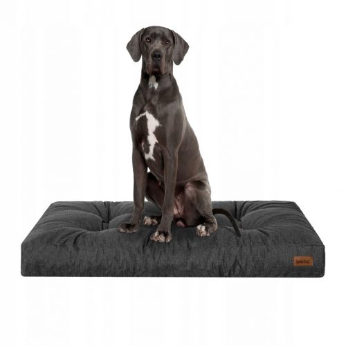  Materasso Letto Divano Box per un cane di grossa taglia Nero XXL 130x100 Hobbydog