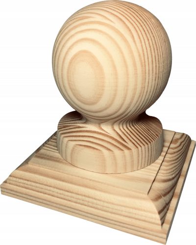  SFERE in legno con collare da 70mm + cialde da 100x100mm