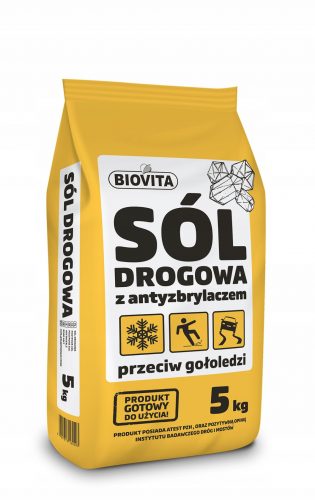 Sale da spargere sulle strade - Sale stradale Biovita 5 kg