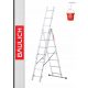 Scala Drabest 4,23 m alluminio 3 x 7 fino a 150 kg