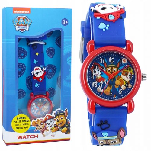  Orologio Paw Patrol Chase Marshall con lancette rosse PAW PATROL da ragazzo