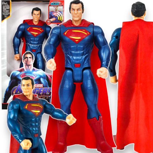  SUPERMAN GRANDE FIGURA INTERATTIVA MOBILE 30 cm