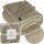 Coperta in microfibra Eurofirany 170 cm x 210 cm beige