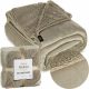 Coperta in microfibra Eurofirany 170 cm x 210 cm beige