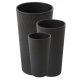 Vaso da giardino - Vaso da fiori Lamela Lilia Jumper 25x46 cm nero + 2 altri prodotti