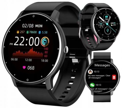  Orologio da uomo Gravity SMARTWATCH SMS MENU POLACCO INCISIONE ALLA MODA