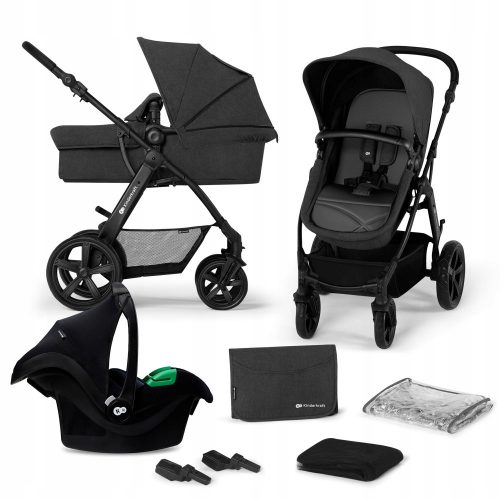  Passeggino multifunzionale 3in1 MOOV CT + MINK PRO i-Size Kinderkraft