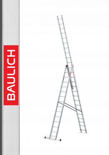 Scala Baulich 10,4 m alluminio 3 x 15 fino a 150 kg