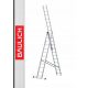 Scala Baulich 8,1 m alluminio 3 x 12 fino a 150 kg