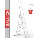 Scala Baulich 5,47 m alluminio 3 x 9 fino a 150 kg