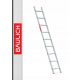 Scala Baulich 3,46 m alluminio 1 x 9 fino a 150 kg