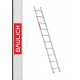 Scala Drabest 3,72 m alluminio 1 x 10 fino a 150 kg