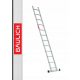 Scala Baulich 4,24 m alluminio 1 x 12 fino a 150 kg