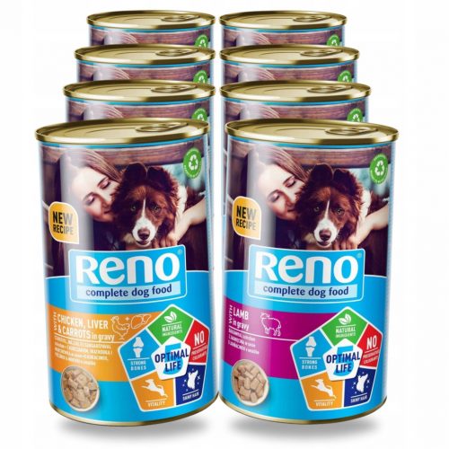  Reno cibo umido mix di gusti 1,24 kg