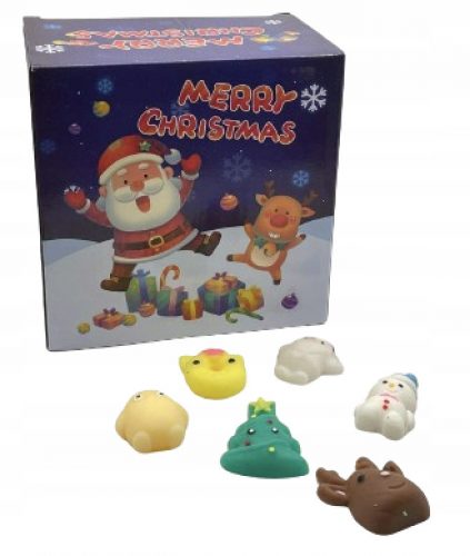  SQUISHY NATALE SQUITS GIOCATTOLI ANTISTRESS NATALE PER BAMBINI SET DA 37