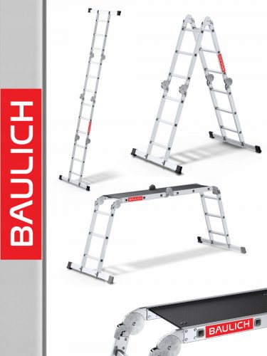 Scala Altrex 4,34 m alluminio 2 x 4 fino a 150 kg