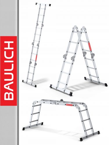 Scala Baulich 4,34 m alluminio 1 x 12 fino a 150 kg