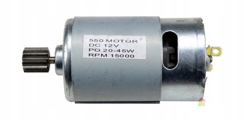  MOTORE 12V 45W 15000 per auto a batteria + cavi 550