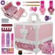  SCATOLA COSMETICI PER RAGAZZA TRUCCO UNGHIE SET REGALO TRUCCO