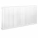 Radiatore a pannello in acciaio Idmar Group 999 W, bianco 1200 x 600 x 75 mm - attacco laterale o inferiore