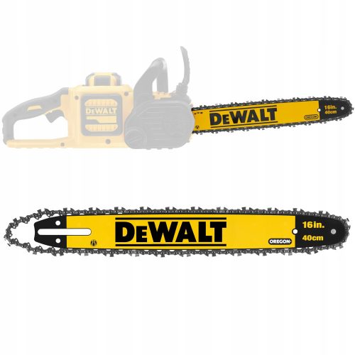 Barra di guida della sega - DT20660 Guida Dewalt Oregon 40cm + catena