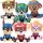  PAW PATROL WOLVES SET DI 6 MASCOTTE DELL'INTERO TEAM PAW PATROL