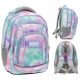  Zaino scuola multiscomparto Backup bianco, Toni viola, Toni blu, Toni rosa, Toni grigio e argento, Toni verde, Multicolor 26 l