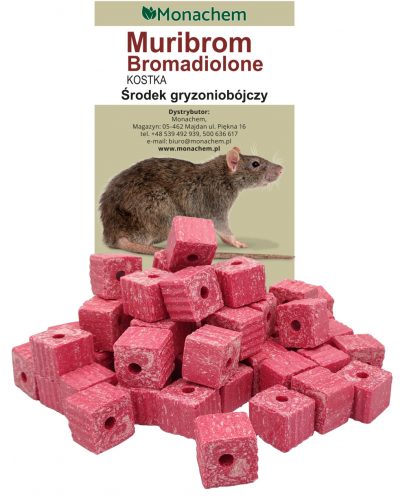  TOPI, TOPICINO - MURIBROM CUB BROMADIOLONE 50 PPM (20 G) 1,5 KG