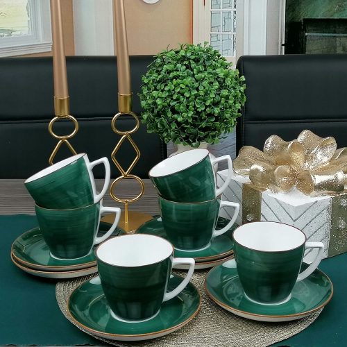 Lubiana BOSS EMERALD servizio colazione e caffè, 12 pz.