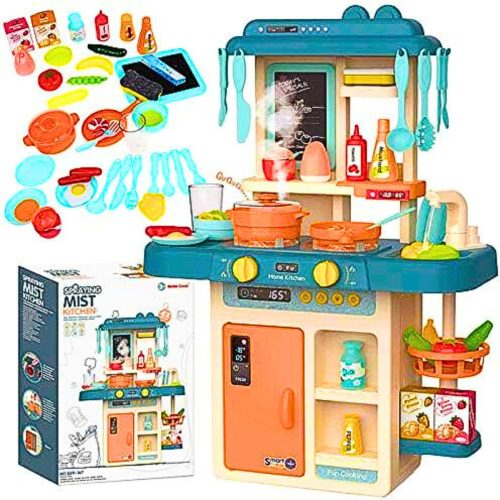  MEGA GRANDE CUCINA FORNELLO GIOCATTOLO CON BRUCIATORE XXXXL REGALO PER IL GIORNO DEI BAMBINI