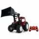  TRATTORE CON CAMION SOLLEVATO CON TELECOMANDO 1:16 ROSSO