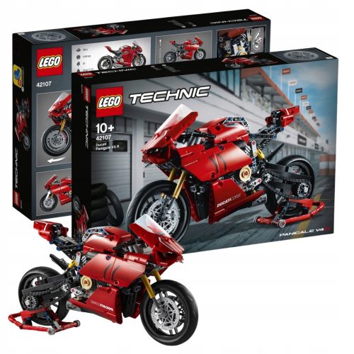  LEGO Technic BARKOS_PL LEGO TECHNIC MODELLO MOTO DUCATI PANIGALE V4 223426 + SCHEDA PRODOTTO LEGO Technic 6345333