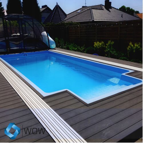 Piscina da giardino - Piscina rettangolare WOW-24 720 x 320 cm