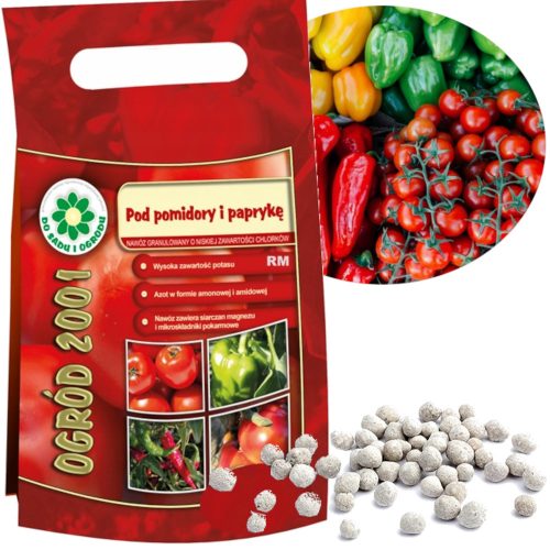 Fertilizzante da giardino - Concime multicomponente Siarkopol granulato 5 kg 5 l