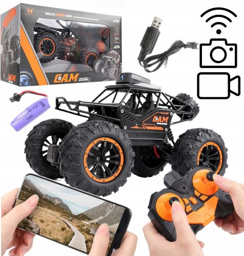  AUTO RC TELECOMANDATA CON TELECAMERA WIFI