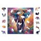  Puzzle in Legno 25 x 25 cm ELEFANTE Puzzle in legno da 145 pezzi